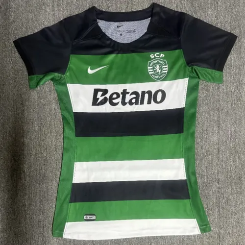 Sporting Lisbon Home Women Jersey 24/25