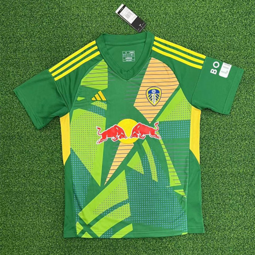 Leeds United Goalkeeper Man Jersey 24/25 Green