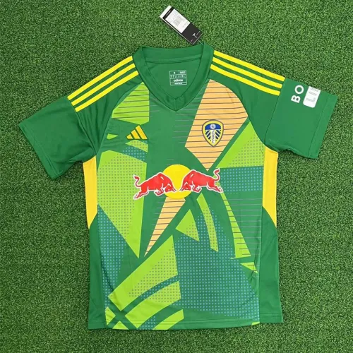 Leeds United Goalkeeper Man Jersey 24/25 Green