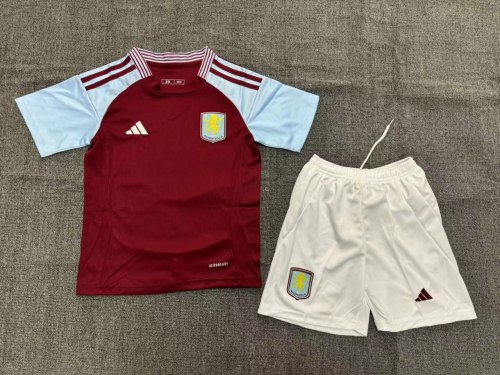 Aston Villa Home Kids Jersey 24/25