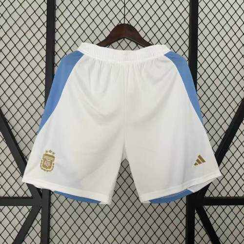 Argentina 2024 Copa America Home Shorts White