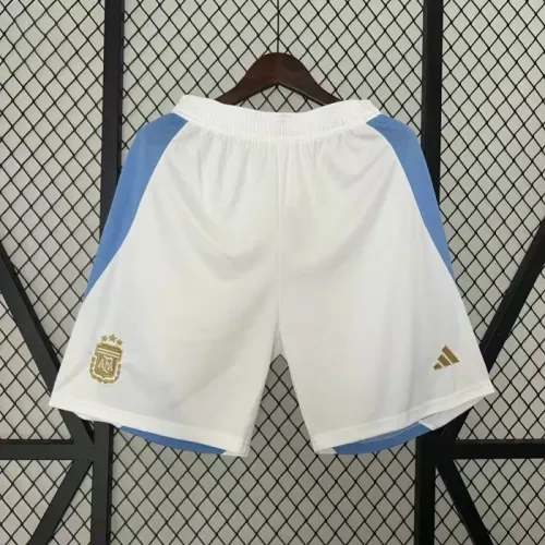 Argentina 2024 Copa America Home Shorts White