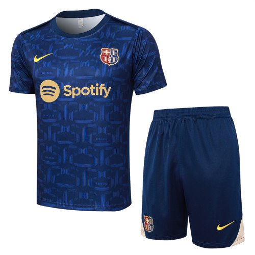 Barcelona Training Short Sleeve Suit 24/25