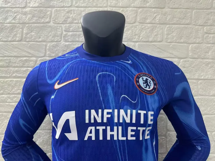 Chelsea Home Player Long Sleeve Jersey 24/25