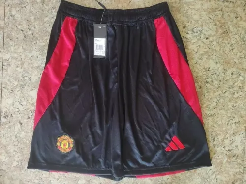 Manchester United Home Shorts 24/25 Black