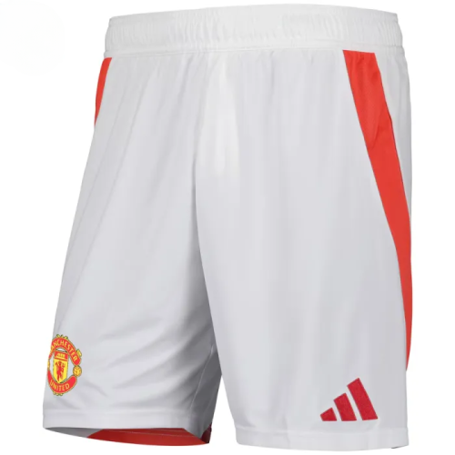 Manchester United Home Shorts 24/25 White