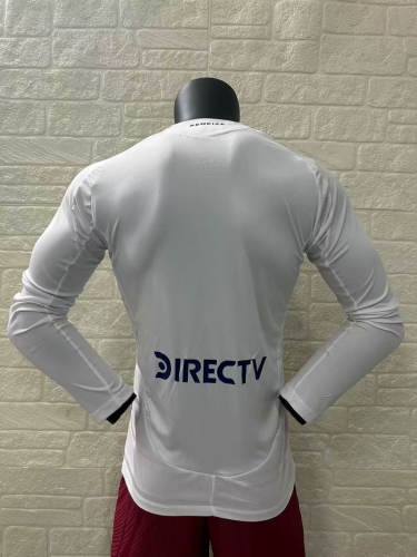 Boca Away Player Long Sleeve Jersey 24/25