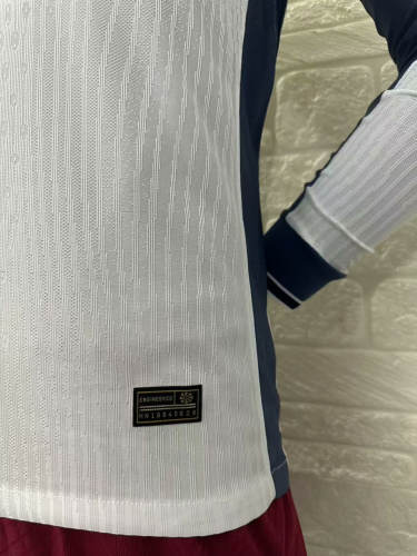Inter Milan Away Player Long Sleeve Jersey 24/25