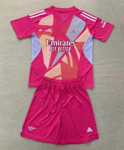 Arsenal Goalkeeper Kids Suit 24/25 Pink