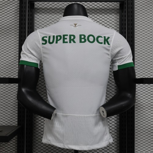 Sporting Lisbon Away Player Version Man Jersey 24/25