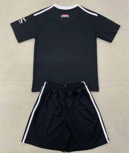 Manchester United Goalkeeper Kids Suit 24/25 Black
