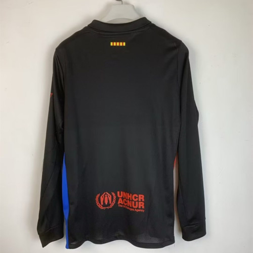 Barcelona Man Away Long Sleeve Jersey 24/25