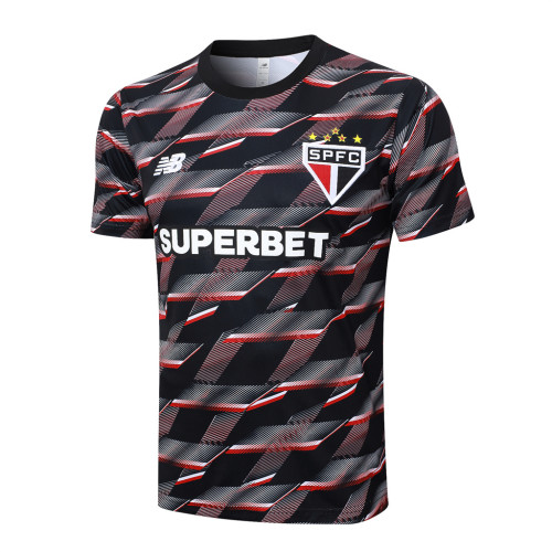 Sao paulo Training Short Sleeve Jersey 24/25