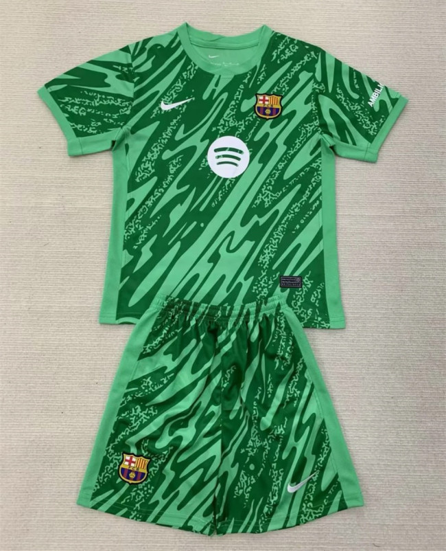 Barcelona Goalkeeper Kids Suit 24/25