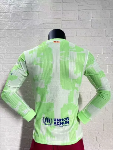 Barcelona Third Player Long Sleeve Jersey 24/25