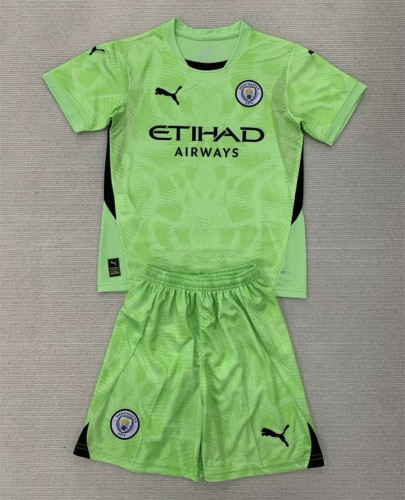 Manchester City Goalkeeper Kids Suit 24/25