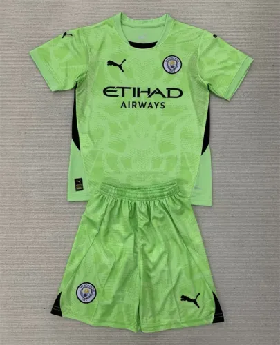 Manchester City Goalkeeper Kids Suit 24/25