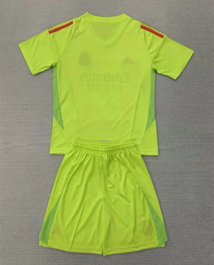 Real Madrid Goalkeeper Kids Suit 24/25