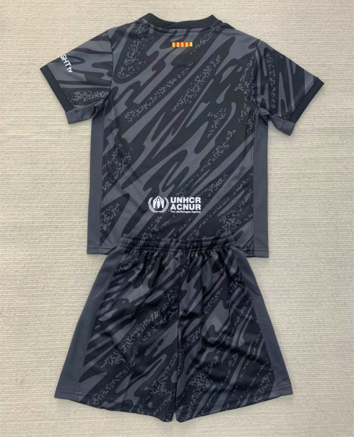 Barcelona Goalkeeper Kids Suit 24/25
