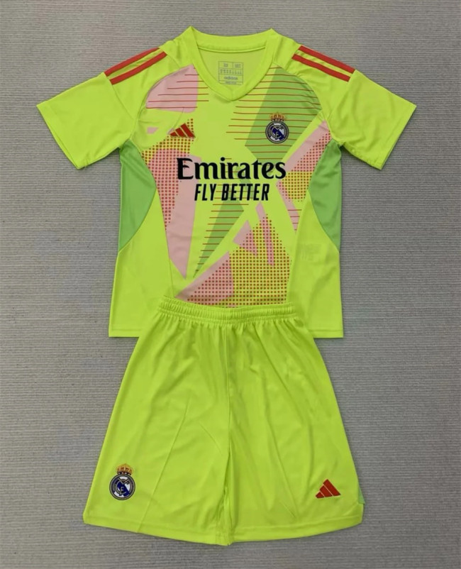Real Madrid Goalkeeper Kids Suit 24/25