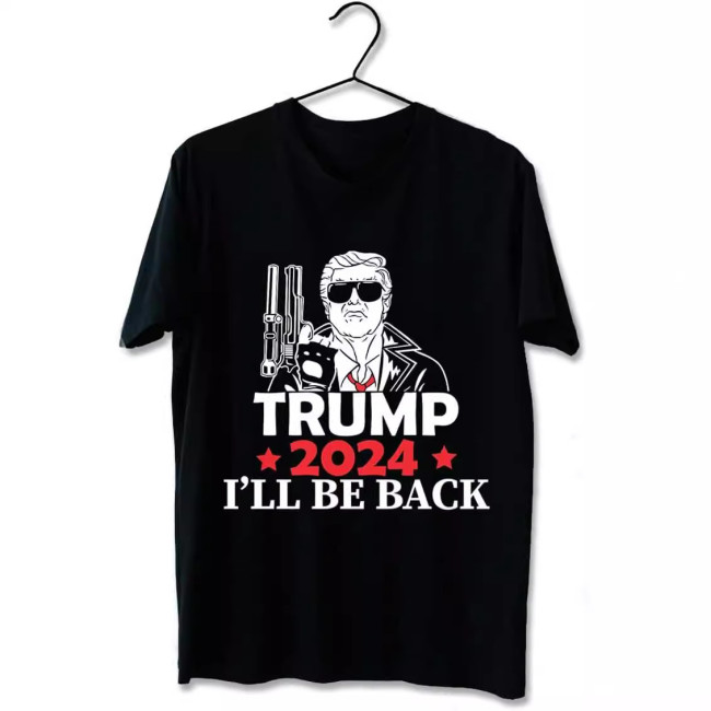 Trump Crew Neck T-Shirt Black