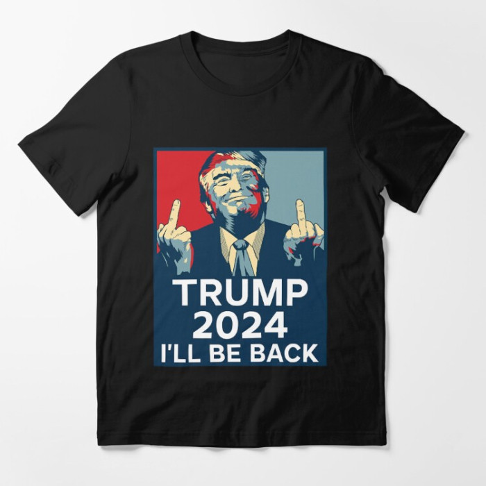 Trump Crew Neck T-Shirt Black