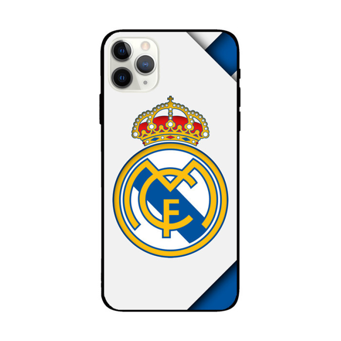 Football team logo mobile phone case for  iphone14 Pro max 13 15 frosted anti-fall soft shell