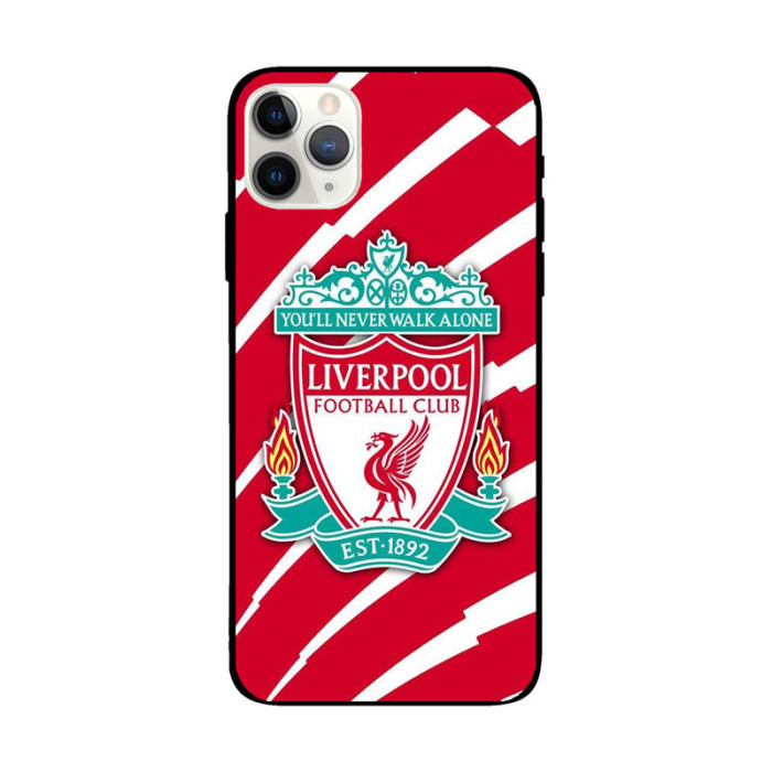 Football team logo mobile phone case for  iphone14 Pro max 13 15 frosted anti-fall soft shell