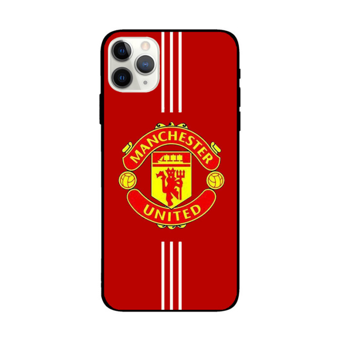 Football team logo mobile phone case for  iphone14 Pro max 13 15 frosted anti-fall soft shell