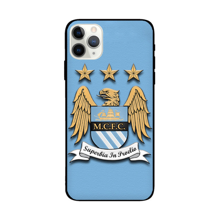 Football team logo mobile phone case for  iphone14 Pro max 13 15 frosted anti-fall soft shell
