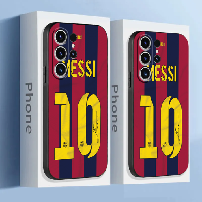 Football Superstar Phone Case for Samsung Note 20 10 9 Cover Galaxy S23 S22 Ultra S20 S21 FE S10 S9 S8 Plus Funda