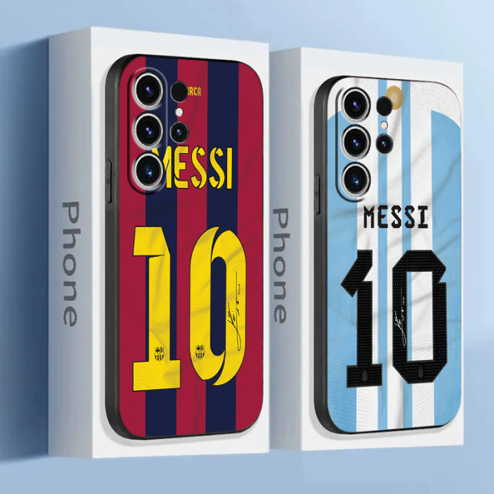 Football Superstar Phone Case for Samsung Note 20 10 9 Cover Galaxy S23 S22 Ultra S20 S21 FE S10 S9 S8 Plus Funda