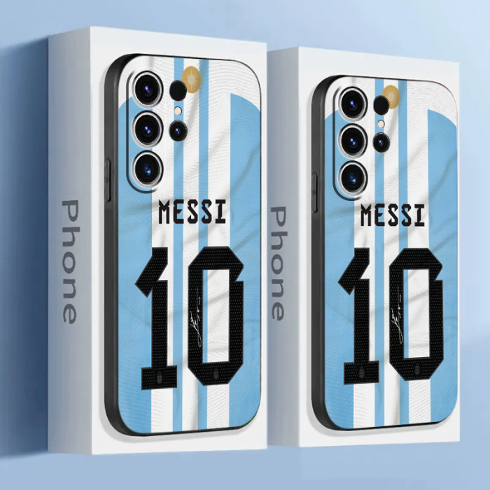 Football Superstar Phone Case for Samsung Note 20 10 9 Cover Galaxy S23 S22 Ultra S20 S21 FE S10 S9 S8 Plus Funda