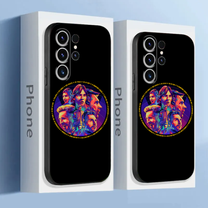 Football Superstar Phone Case for Samsung Note 20 10 9 Cover Galaxy S23 S22 Ultra S20 S21 FE S10 S9 S8 Plus Funda