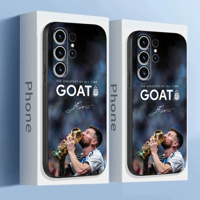 Football Superstar Phone Case for Samsung Note 20 10 9 Cover Galaxy S23 S22 Ultra S20 S21 FE S10 S9 S8 Plus Funda