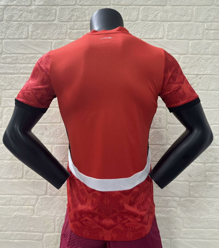 Egypt 2025 Home Player Version Man Jersey