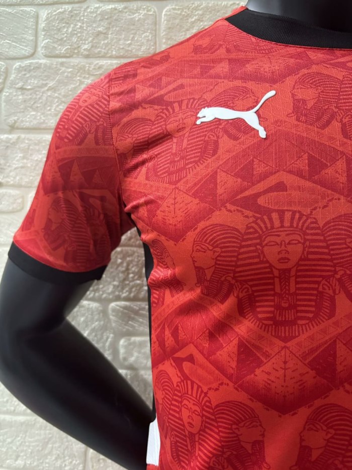 Egypt 2025 Home Player Version Man Jersey