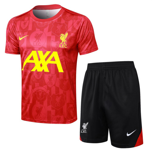 Liverpool Training Short sleeve Suit 24/25