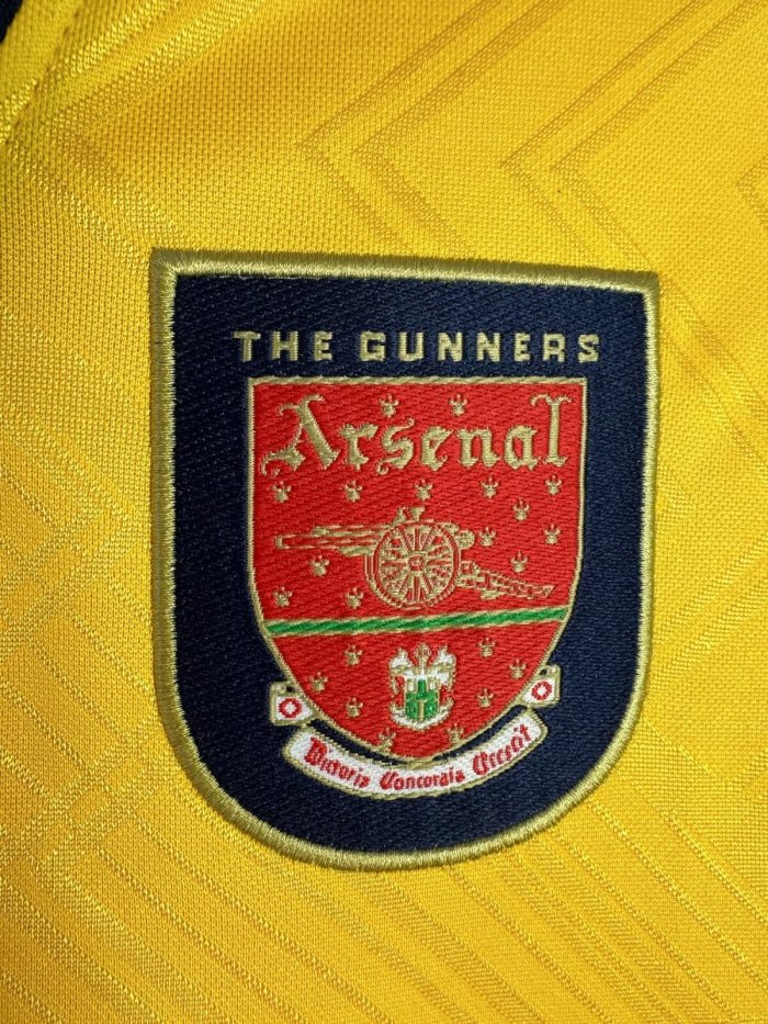 Arsenal Away Long Sleeve Retro Jersey 1996/97