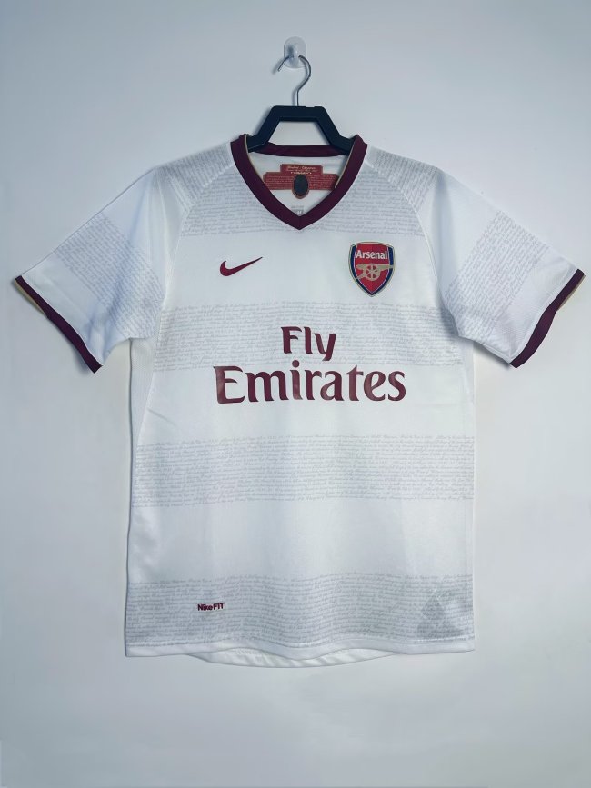 Arsenal Away Retro Jersey 2007/08