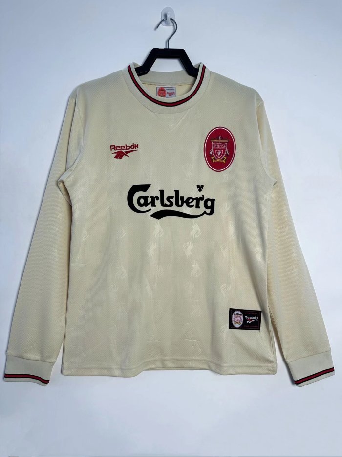 Liverpool Away Retro Long Sleeve Jersey 1996/97