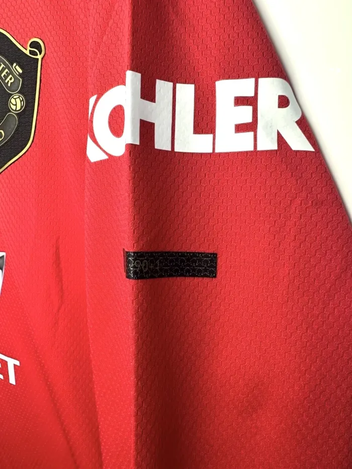 Manchester United Home Long Sleeve Men Jersey 2019/20