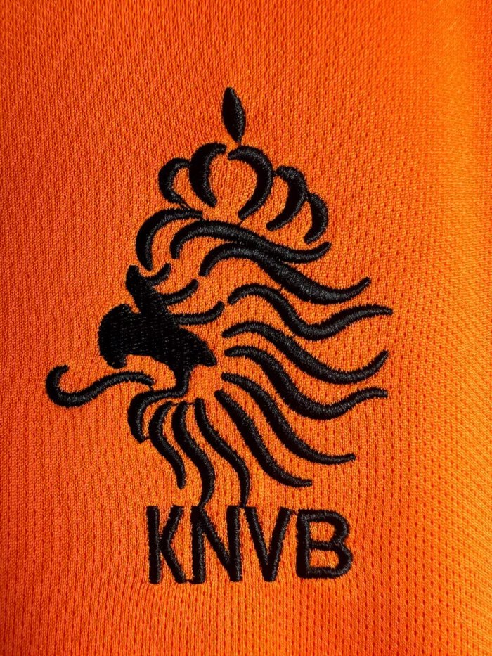 Netherlands Home Retro Long Sleeve Jersey 1998