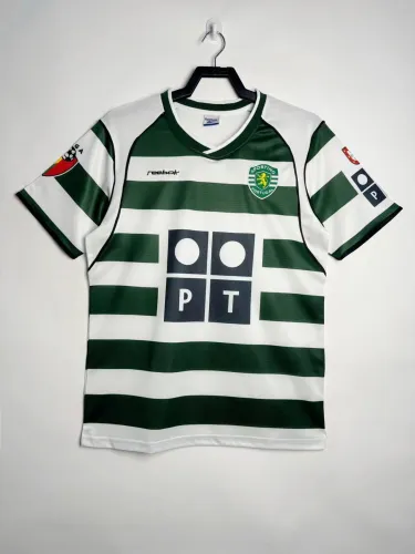 Sporting Lisbon Home Retro Jersey 2001/03