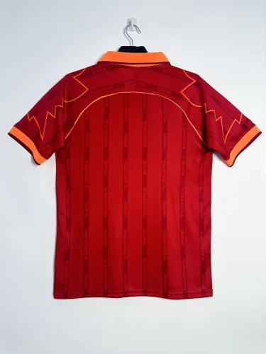 AS Roma Home Sleeve Retro Jersey 1999/00