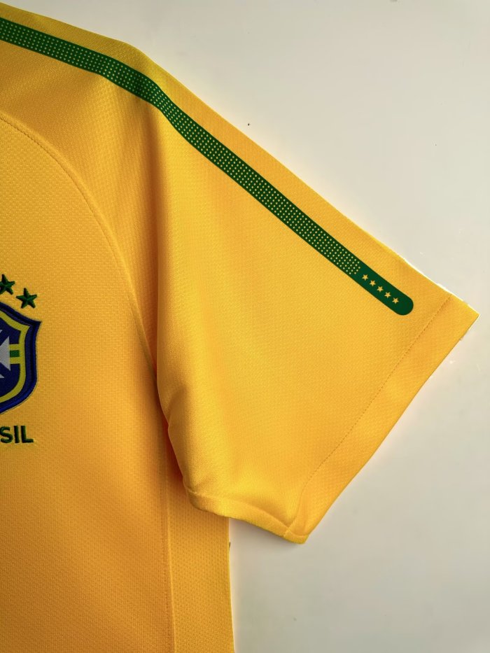 Brazil Home Retro Jersey 2010/11