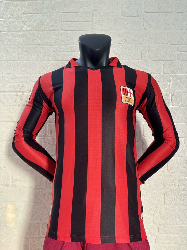 AC Milan 125th Anniversary Player Long Slleve Jersey 25/26