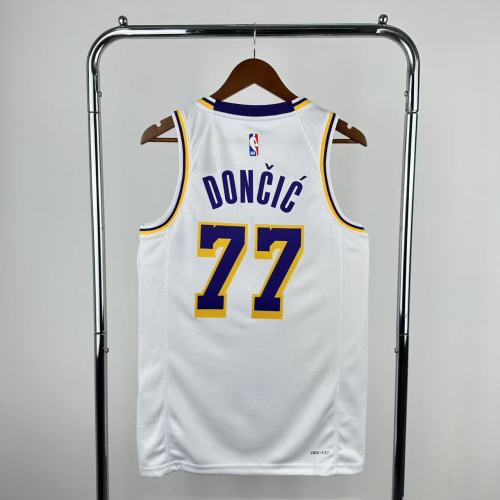 Luka Dončić Los Angeles Lakers Swingman Jersey White