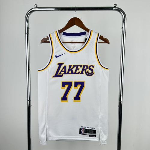 Luka Dončić Los Angeles Lakers Swingman Jersey White