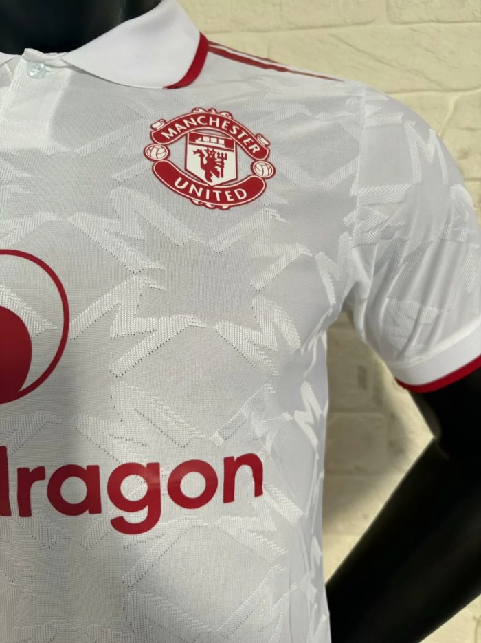 Manchester United White Player Jersey 25/26